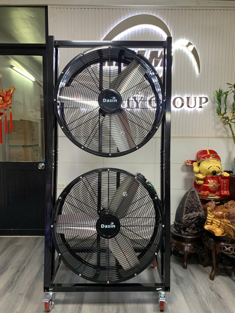 quạt tiện lợi 2 đầu công suất lớn
