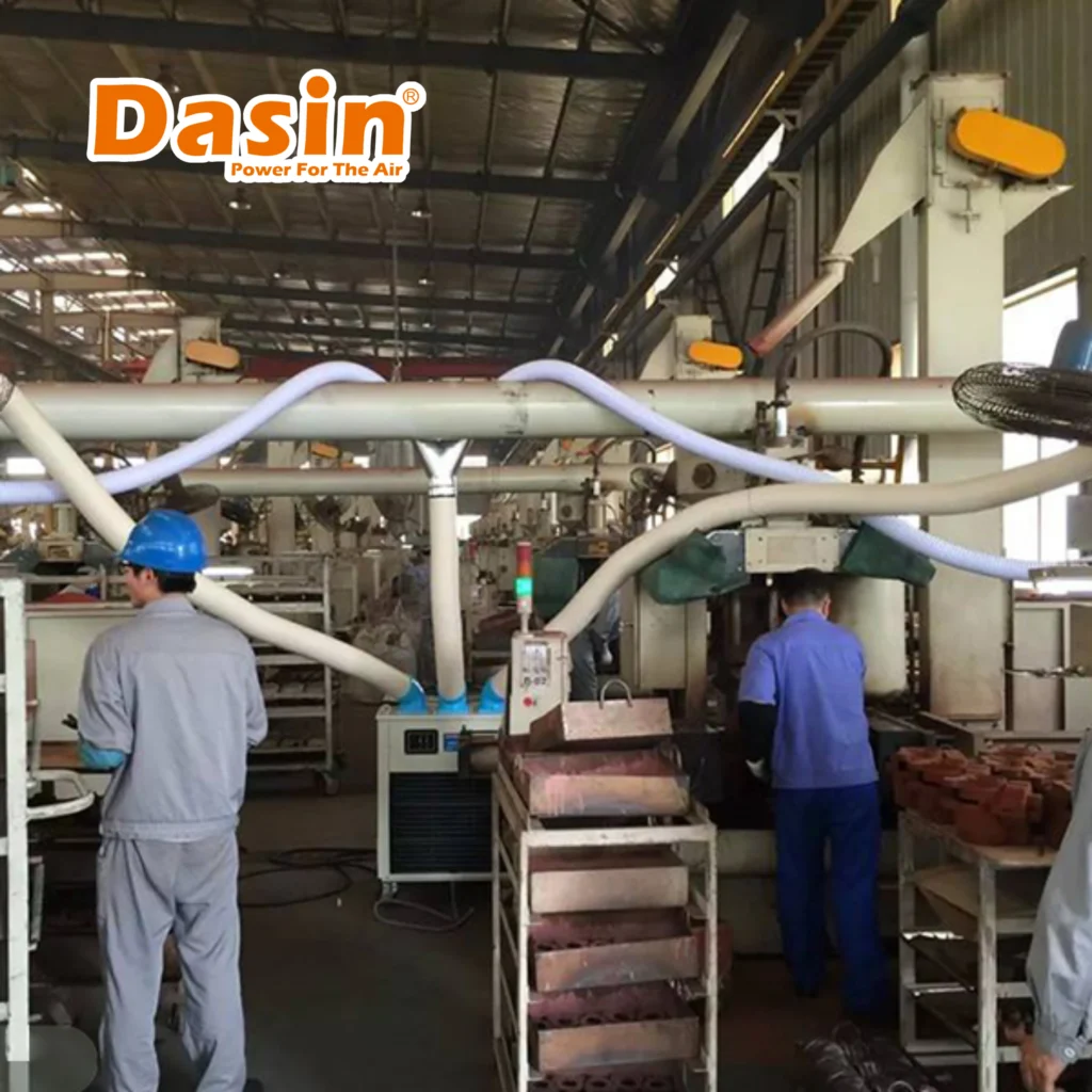 giải nhiệt cho máy móc công xưởng