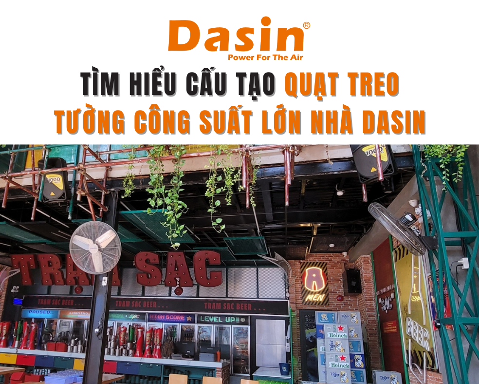 quạt treo tường công suất lớn