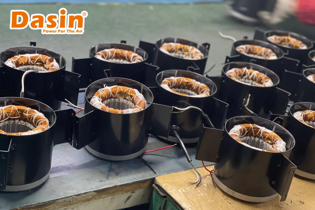 motor dây đồng nguyên chất