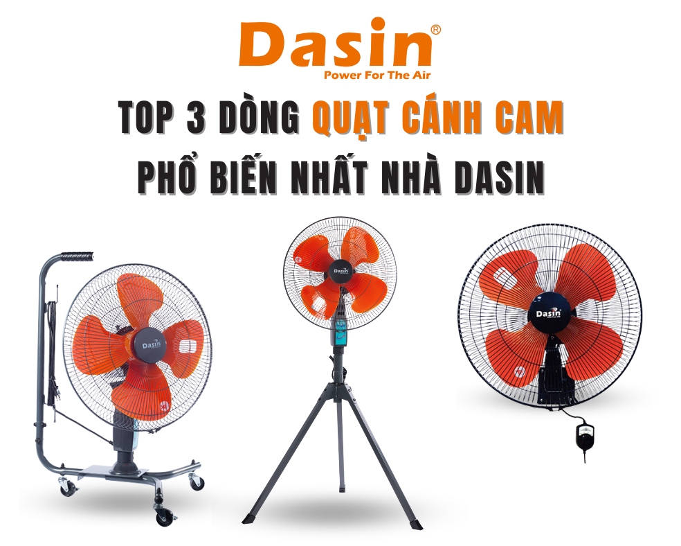 quạt cánh cam dasin