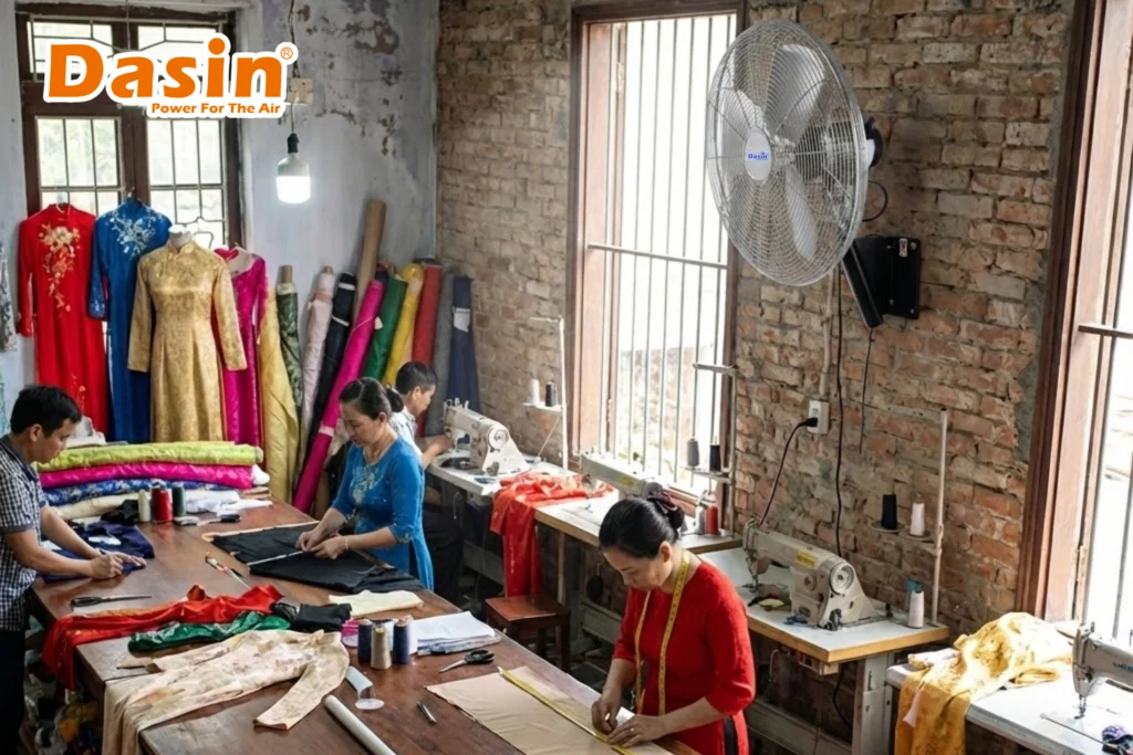 quạt treo tường 3 pha