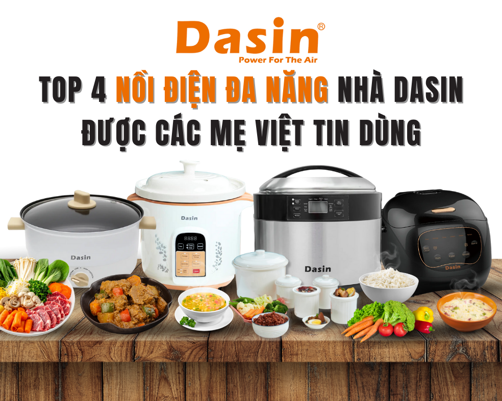 nồi điện đa năng nhà Dasin