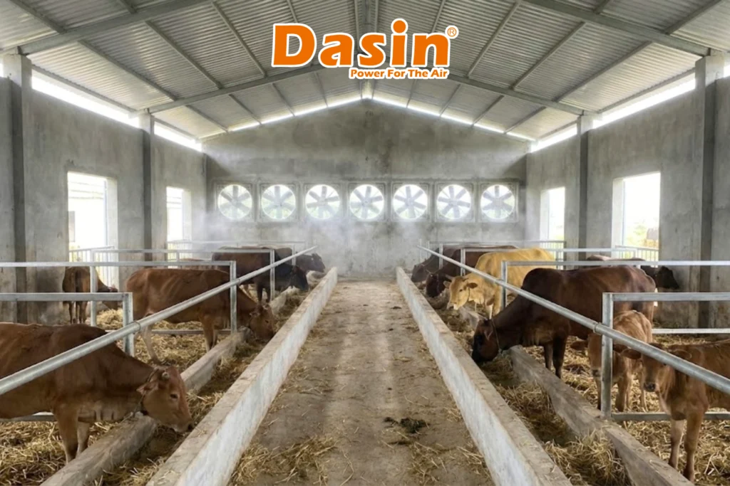 quạt thông gió trang trại