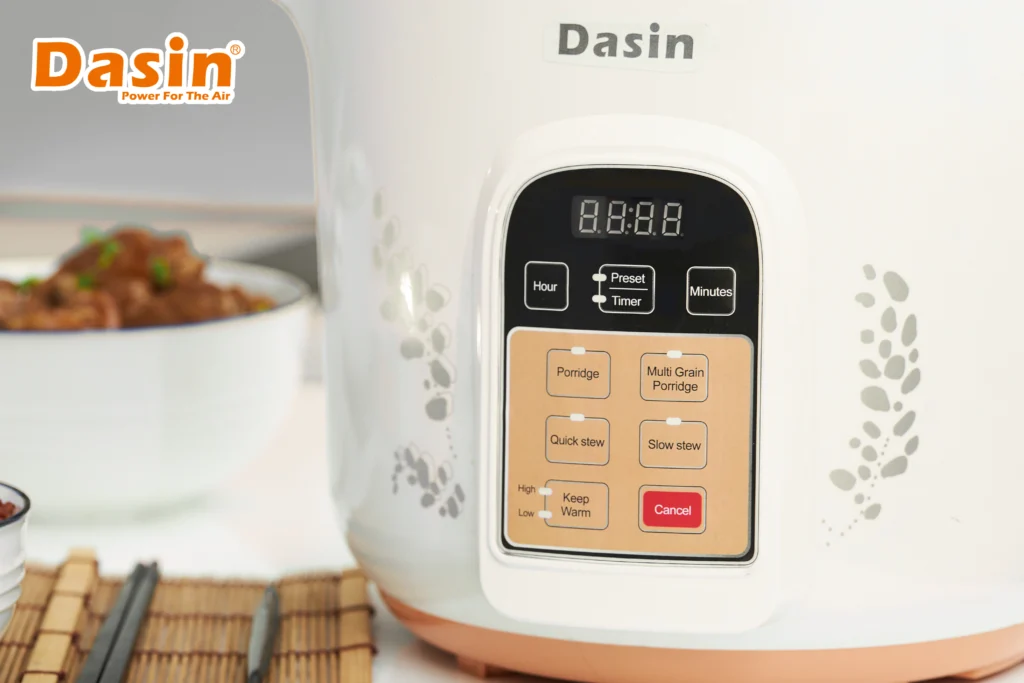 bảng điều khiển nồi hầm điện