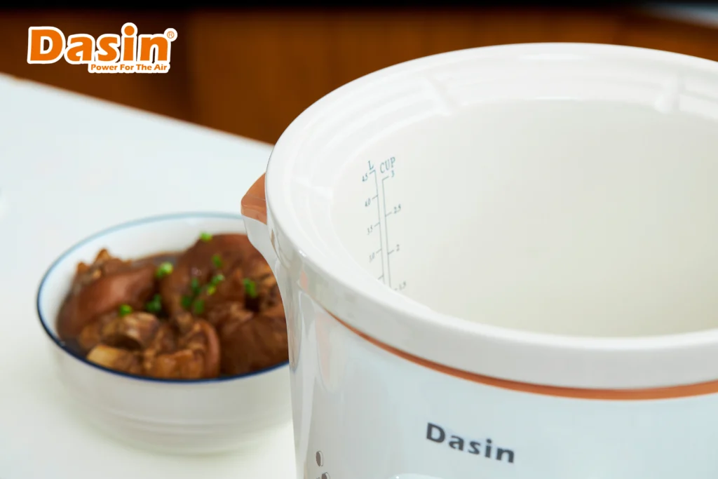 lòng nồi hầm lòng sứ