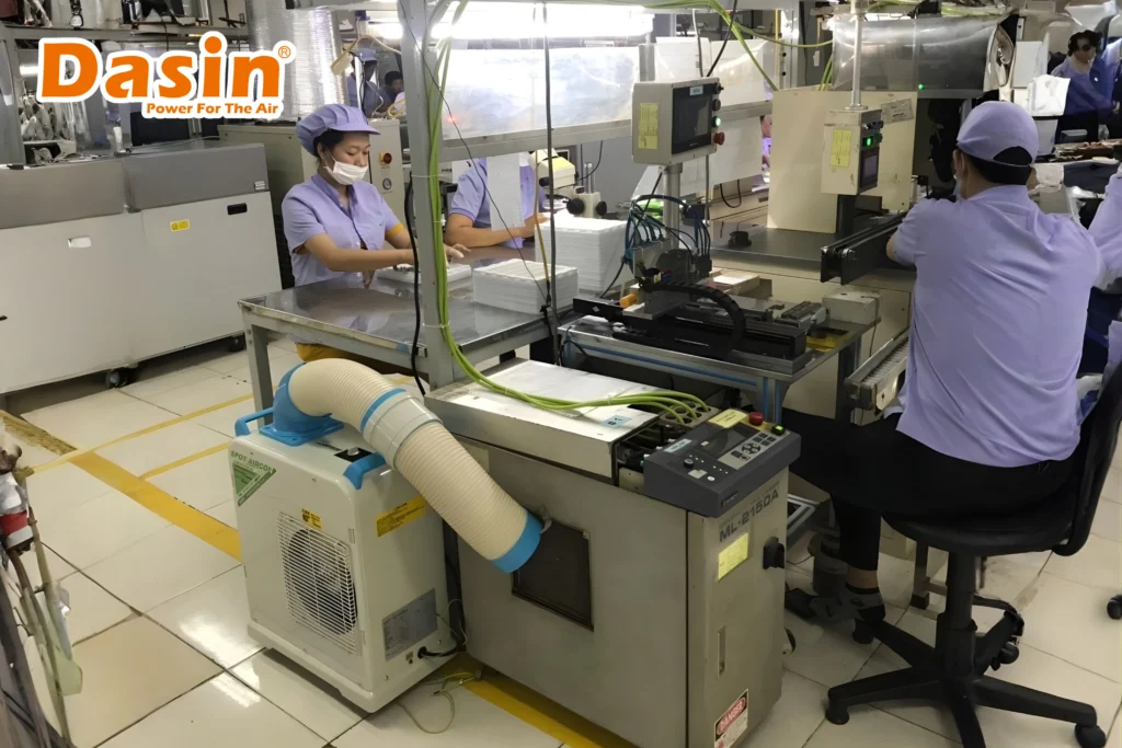 ống dẫn gió máy lạnh di động