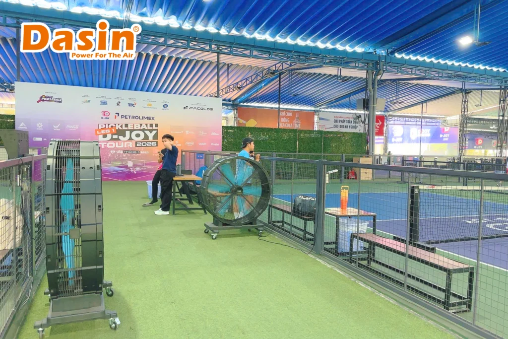 hiệu quả làm mát tại Dasin