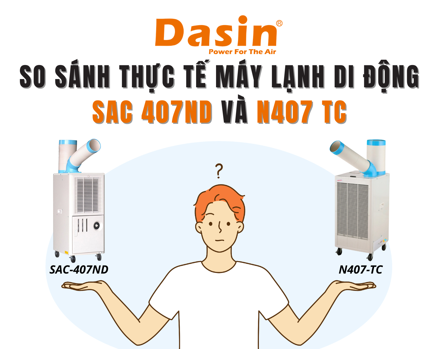 N407 TC máy lạnh di động