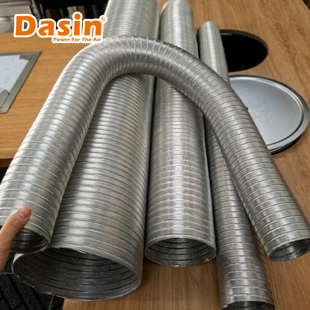 ống dẫn gió nhôm nhún