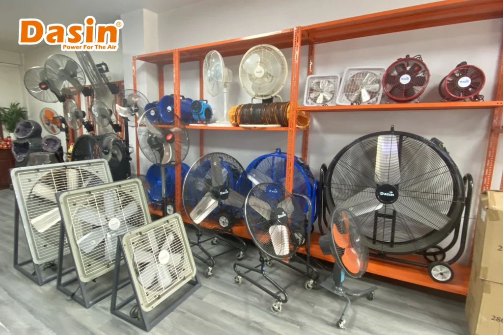 kiểm định quạt dasin