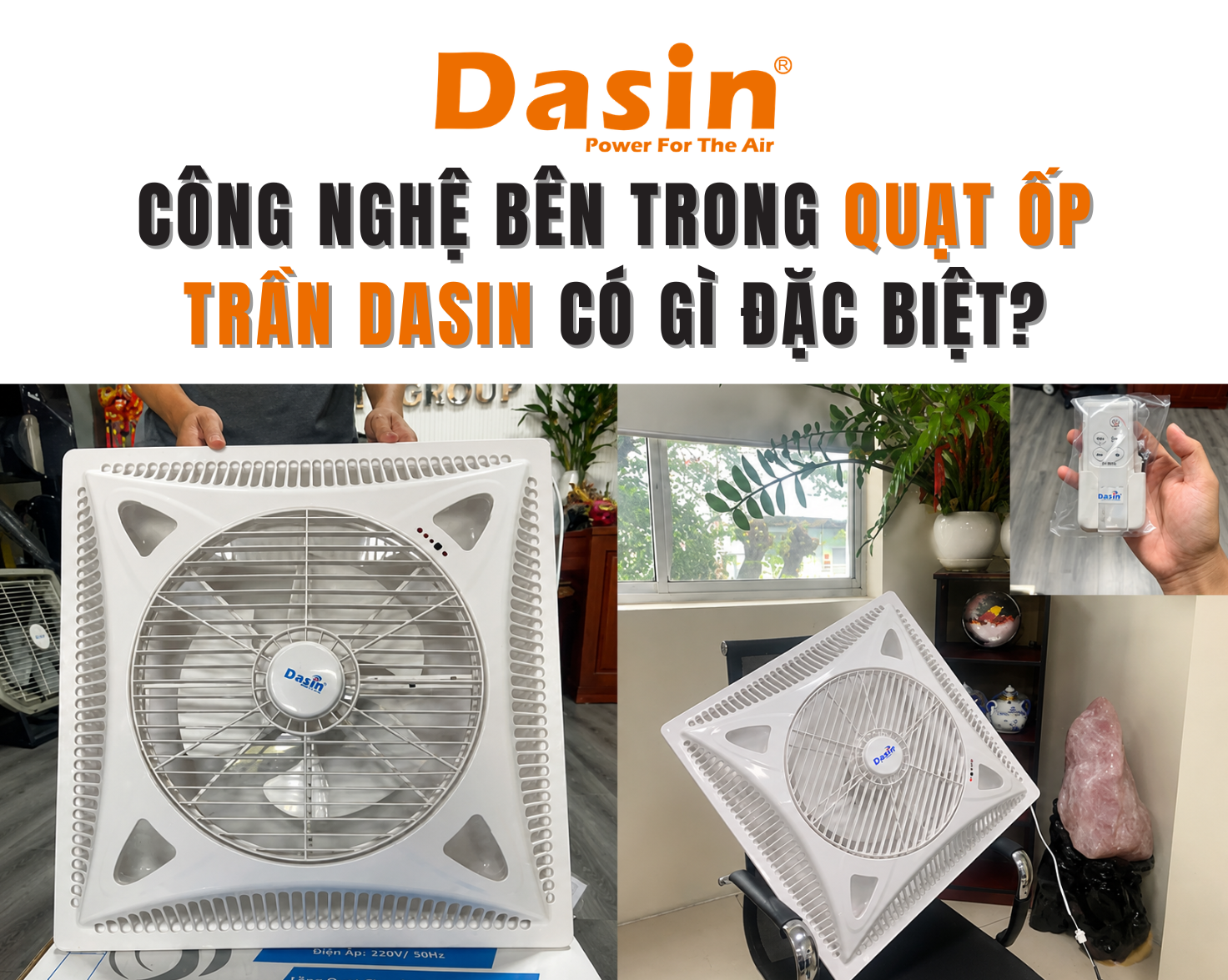 Quạt Ốp Trần MY-888DC1