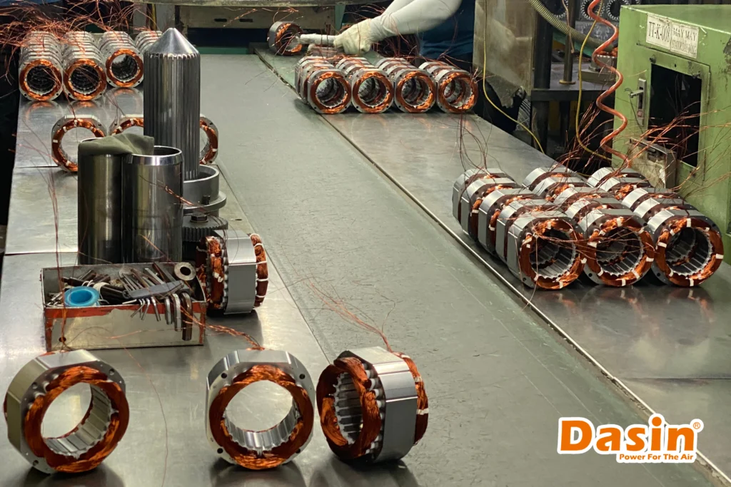 motor dây đồng