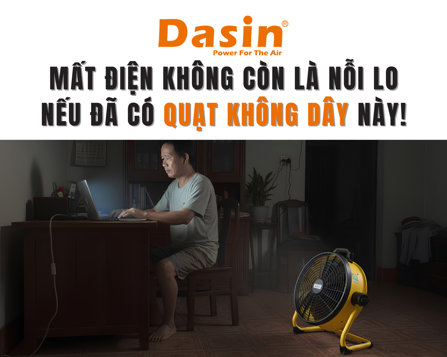 quạt không dây