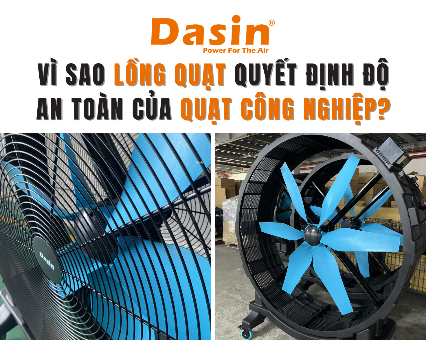 lồng quạt công nghiệp