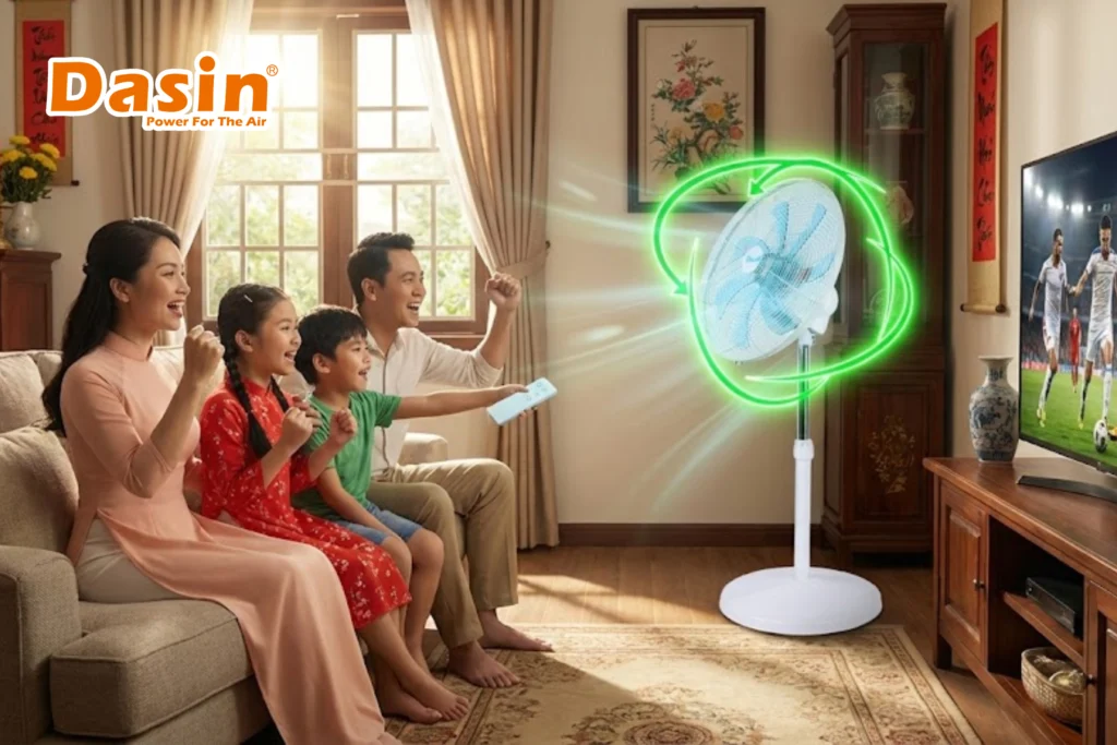quạt điều khiển từ xa