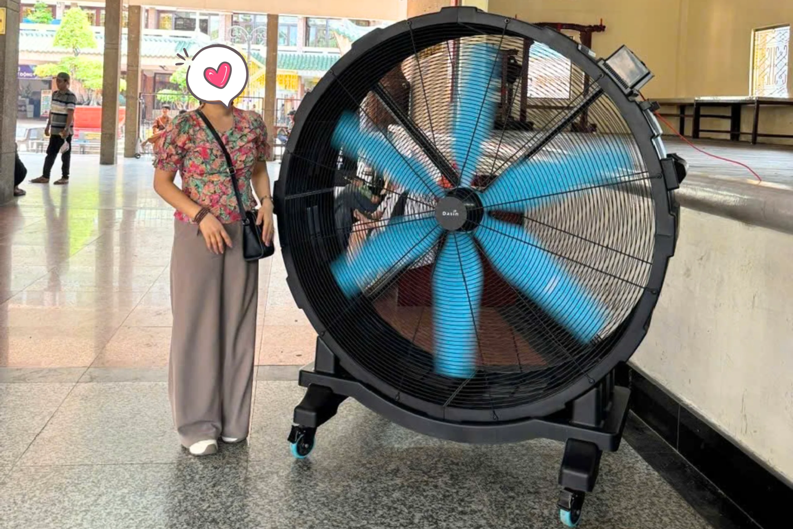 Quạt TANK-48120DC-LP công nghiệp cho không gian rộng